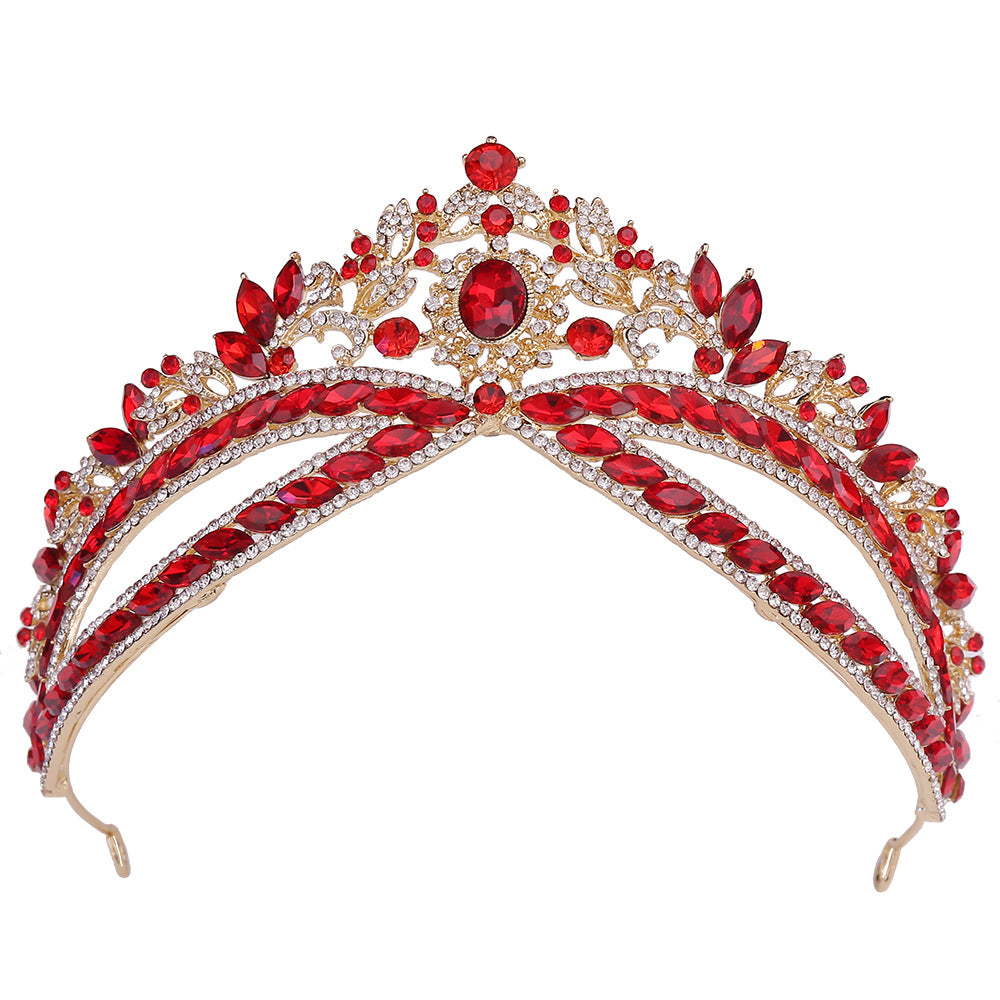 Mariage Crown Headdress Bridal Strass Style de mariage Crown Accessoires