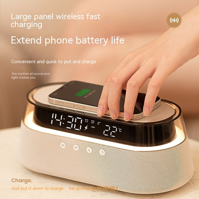 Chargeur sans fil Boîte cadeau audio Lumière de nuit