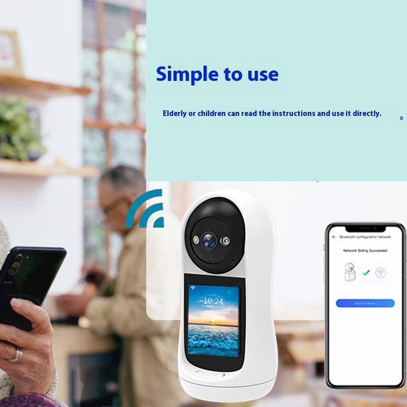High-definition two-way video call camera for home use