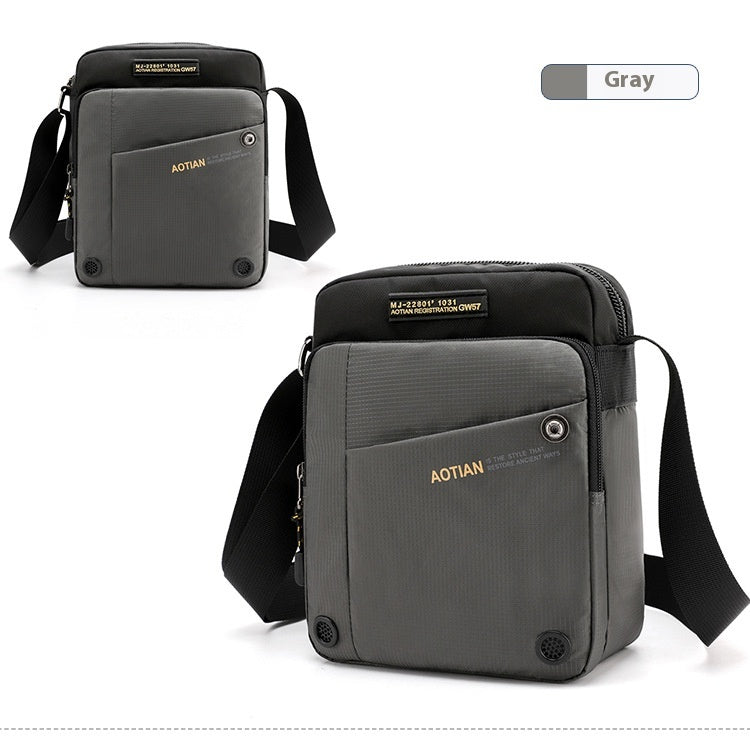 Épaule pour hommes Tide Crossbody Outdoor Travel Waterproof Loisirs Sac personnalisé