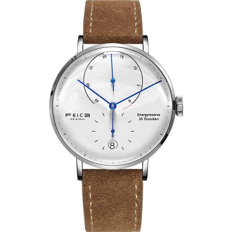 Montre mécanique automatique de mode pour hommes