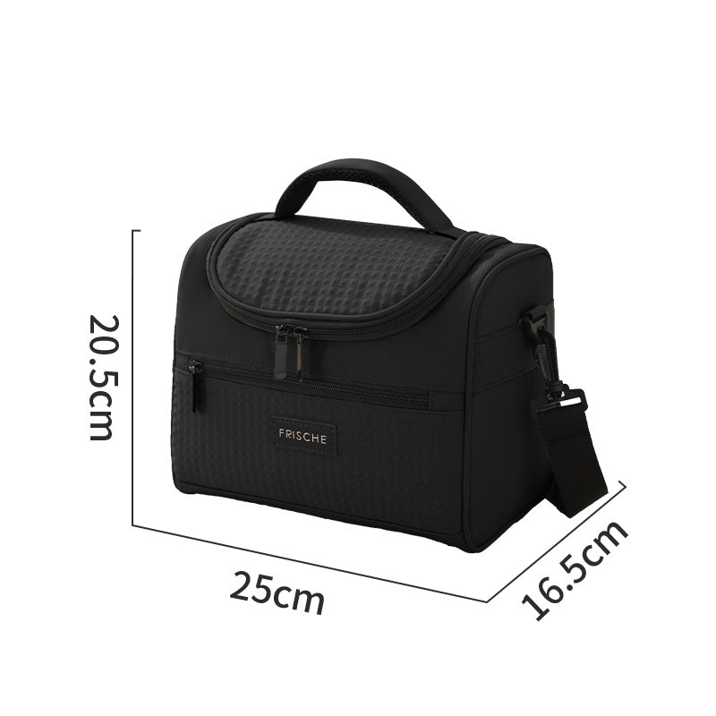 Travailleurs de bureau Large-Capacity Isolated Sac à lunch avec bandoulière