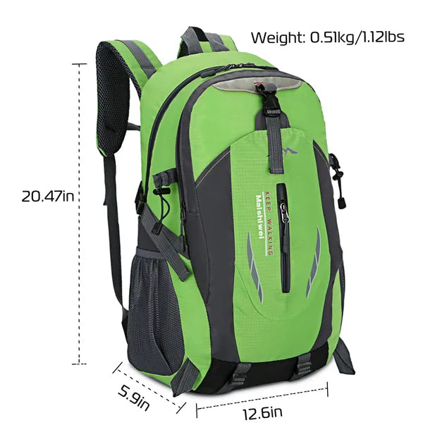 Sac à dos extérieur 36L Sac à dos étanche Knapsack de voyage pour la randonnée Camping Picnic Travel S