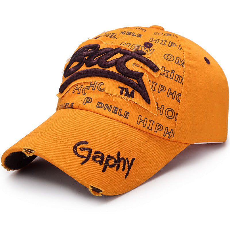 Casquette de baseball avec broderie 3D