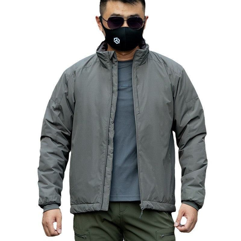 Angken Thermal Reflection Tactical Cotton rembourré Veste Homme Automne et Hiver Windproof