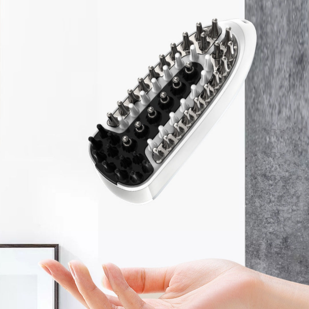 Peigne de massage portative pour vibrations électriques