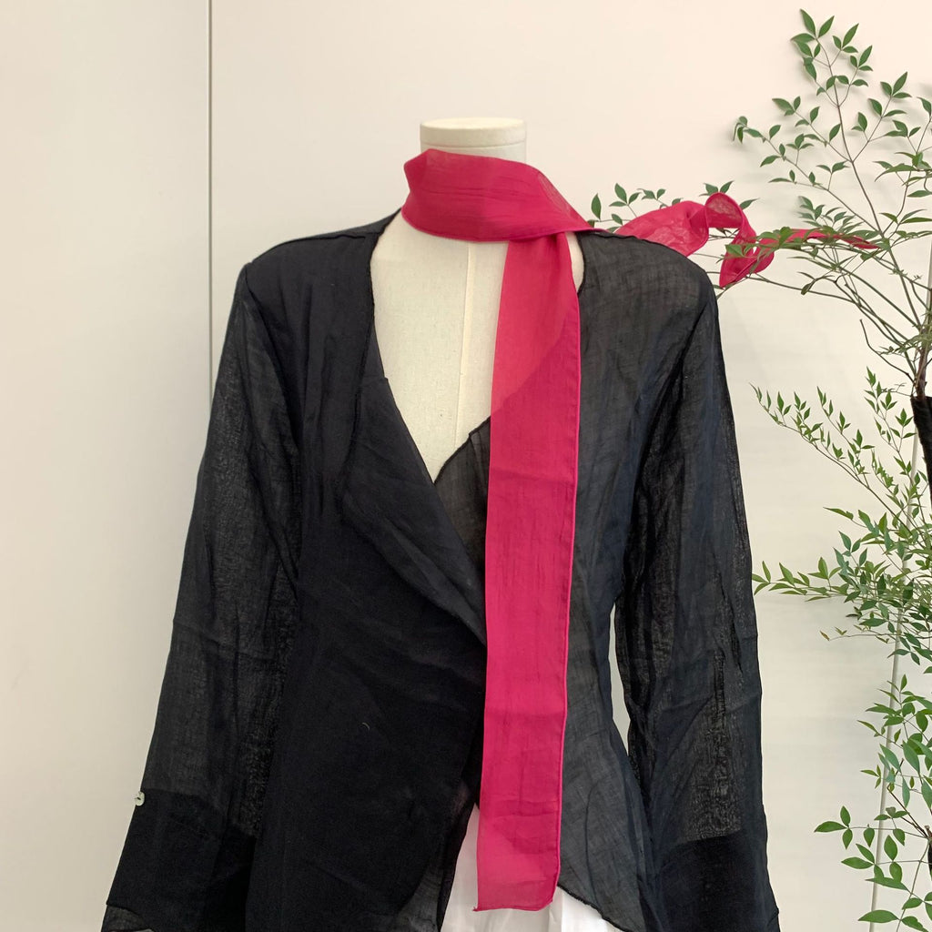 PrintempsSummer Écharpe courte en soie pour les femmes