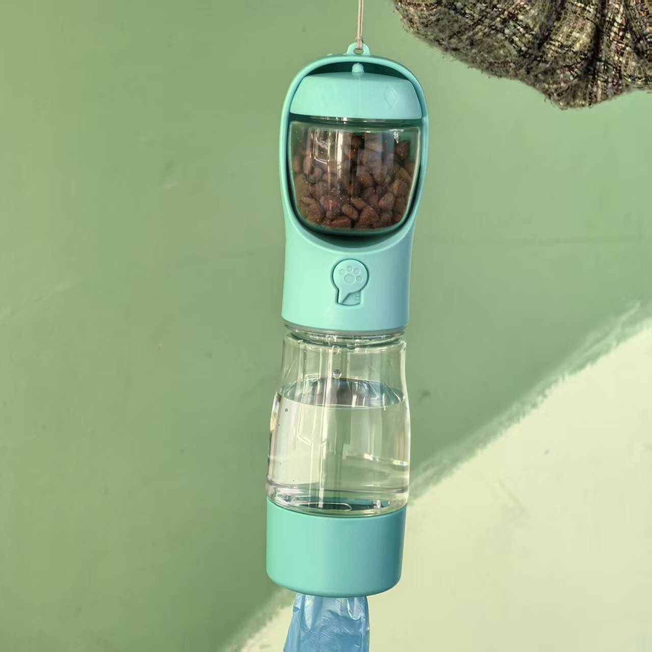Pet Travel Cup Portable Outdoor Water Bouteille Feeder multifonctionnel