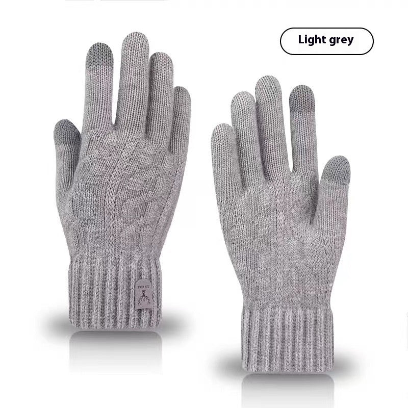Conduite et équitation Gants tricotés Woolen à l'épreuve du froid