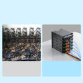 Fabricant 3.5 pouces Support de stockage de disque dur 5 couches Support de stockage de disque dur