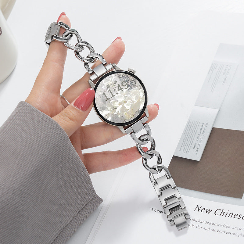 Bracelet de montre en métal GT2 style Chanel