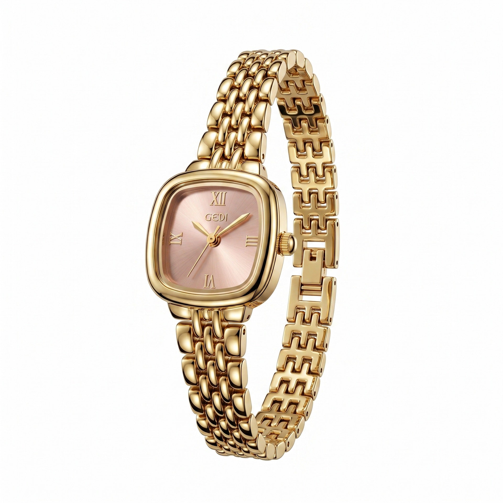 Montre de robe de quartz femme de style niche
