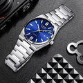 Imperméable Quartz lumineux Calendrier multifonction Wristwatch