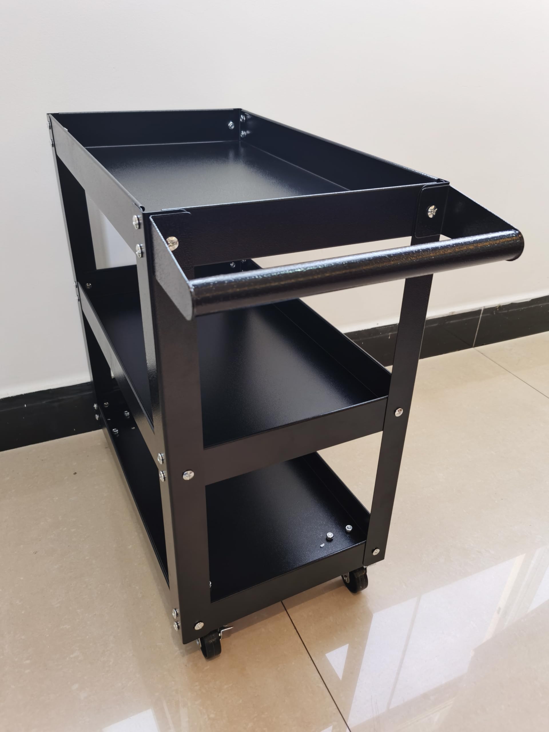 Uniquement pour la livraison sur Waybill-Tree-Tier Hand Cart Noir TT103BK