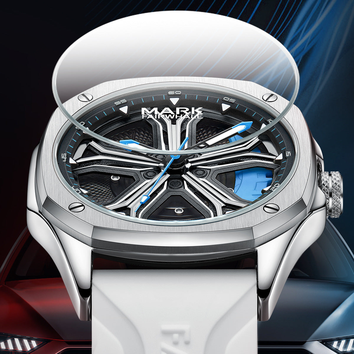 Montre Quartz Lumineuse étanche à l'eau pour étrier Hub