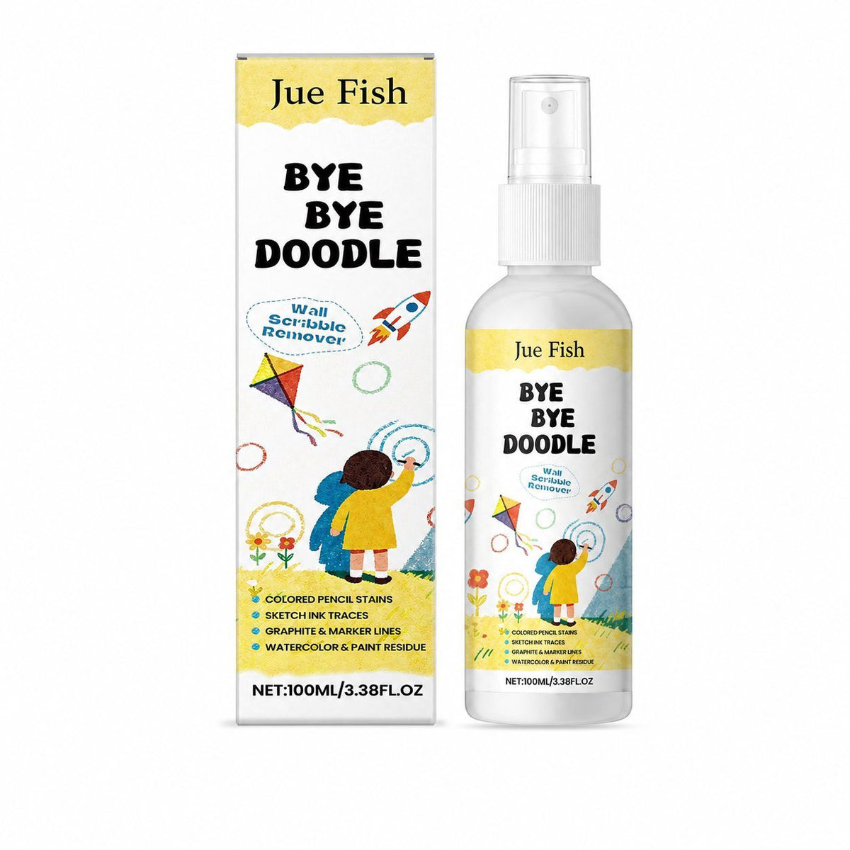 Vaporisateur de nettoyage de marque murale JUE FISH