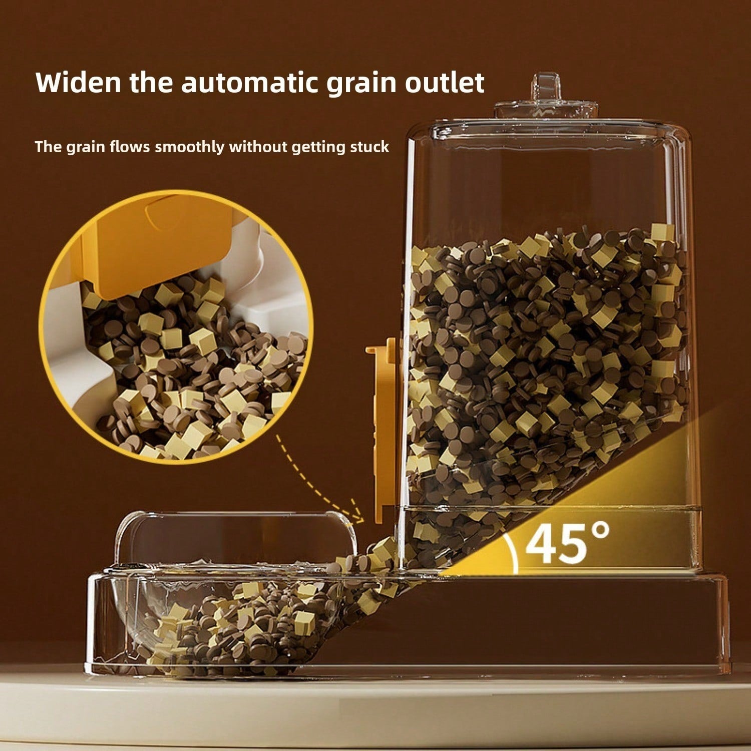 2 En 1 Alimentation automatique pour animaux et distributeur d'eau