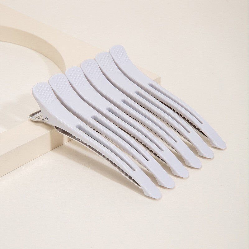 Plastic Barber Professional Clip Duckbill Clip poisson Bouche Clip