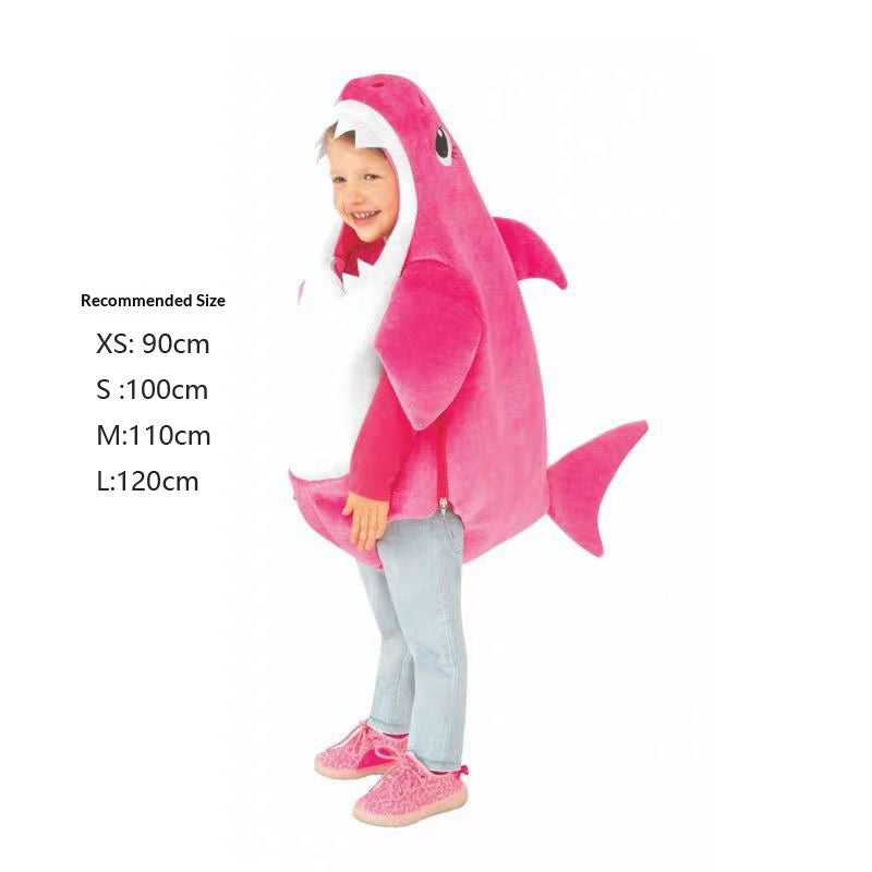 Déguisement d'étape en peluche de requin