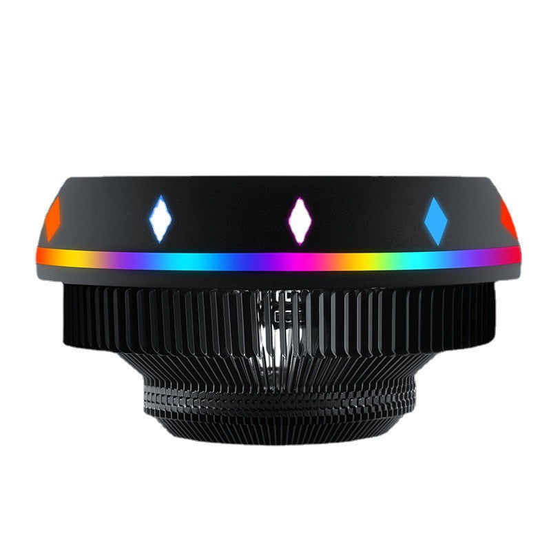 Silent RGB LED Air CPU refroidisseur ventilateur ordinateur de bureau chauffage Radiato Colorful refroidissement pour 1