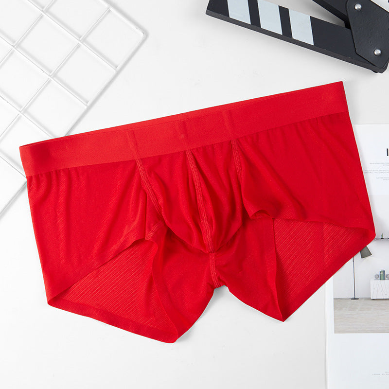 Ice Silk Seamless Men's Summer Sous-vêtements ultra-mince
