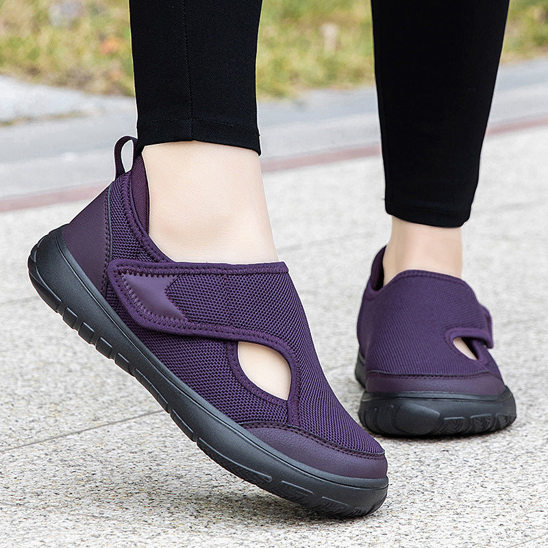 Chaussures antidérapantes pour les aînés Idéal pour les pieds et les pieds larges