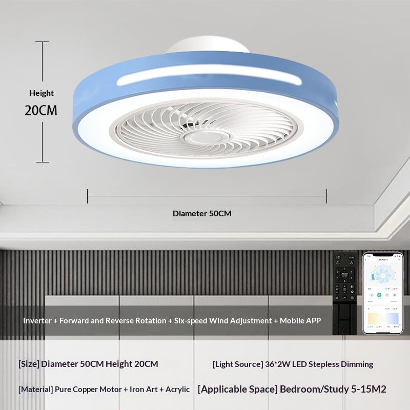 Fan Lumière Minimalist Chambre Plafond