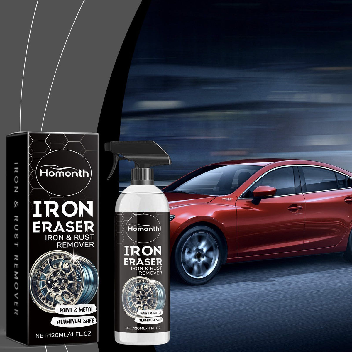 HOMONTH Automotive Rust Stain Cleaner