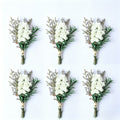 6 Mini Bouquets de fleurs séchées