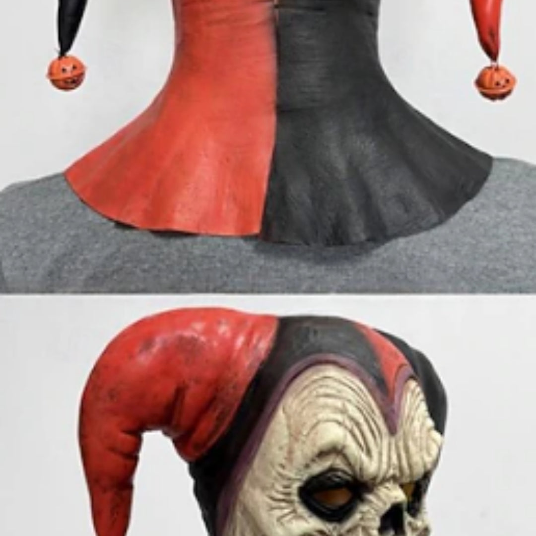 Masque de clown drôle d'Halloween Nez rouge