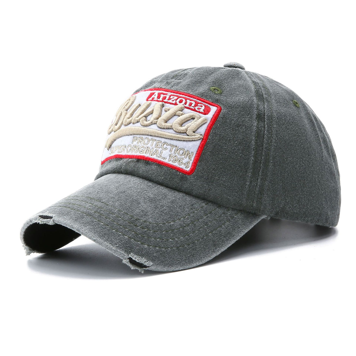 Chapeau à lettres de baseball lavé