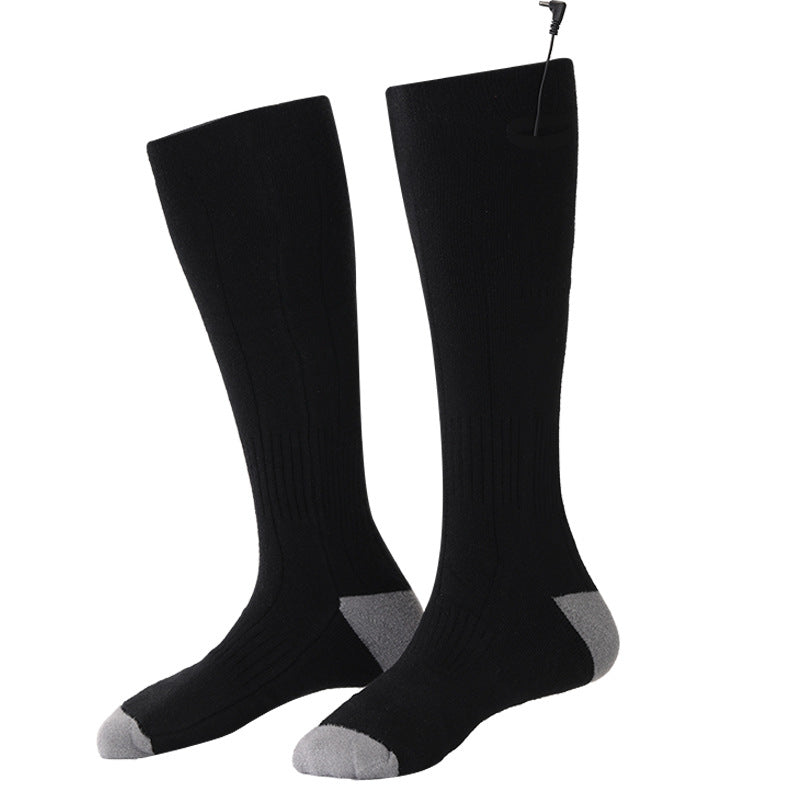 Chaussettes d'hiver de moto d'équitation chaud long