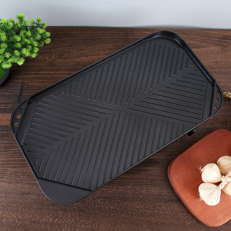 Bac de cuisson ménager Rectangulaire double face multifonctionnel