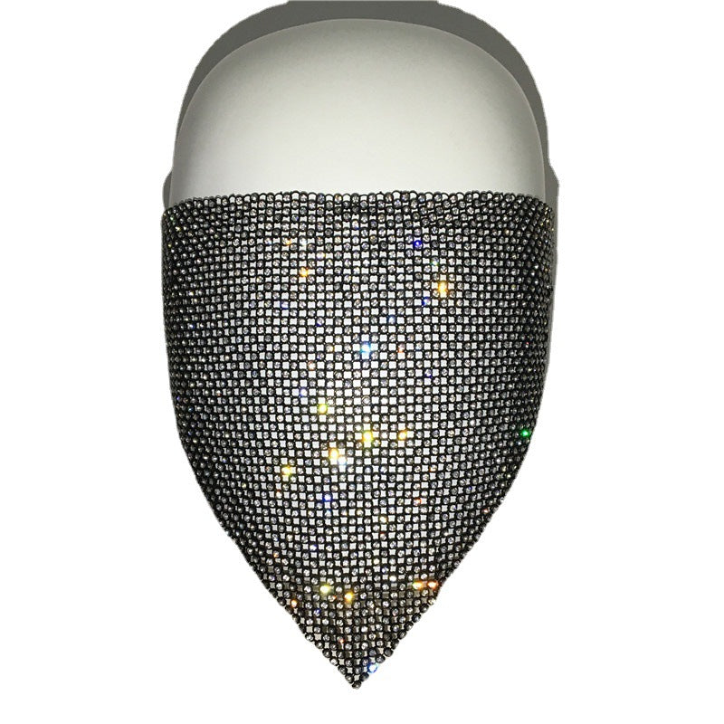 Personnalité Accessoires Tendance Masque de Strass