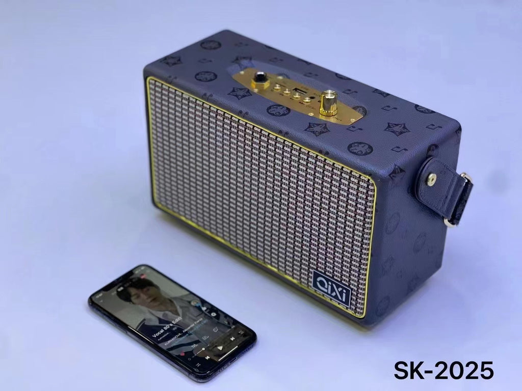 Haut-parleur Bluetooth Mini-portable carte haute puissance avec microphone