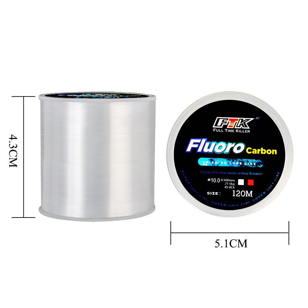 Ligne de Nylon multicolore Ligne principale Sous-ligne Ligne de pêche Spot Ligne de pêche