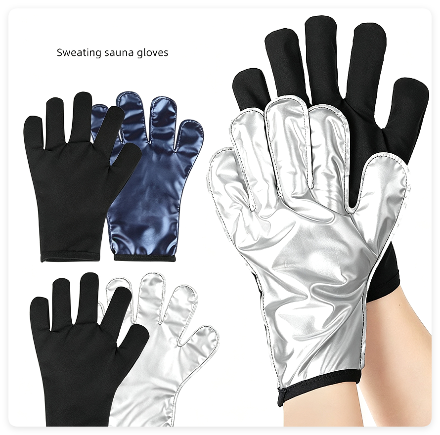 Gants de sauna revêtus de PU, à usage domestique transfrontalière
