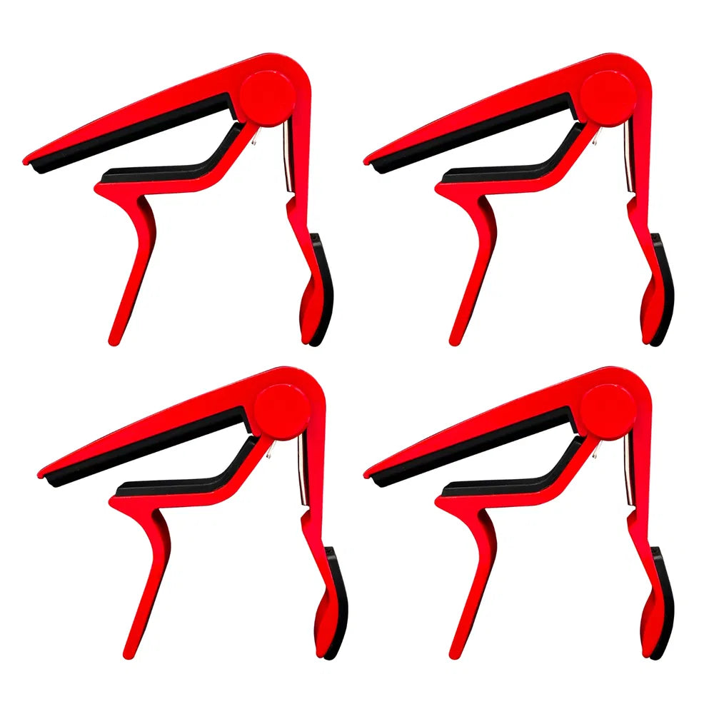5 Core Capo 4Pcs Guitare électrique acoustique 6 cordes Kapo Clip pour Banjo Mandolin Ukulele