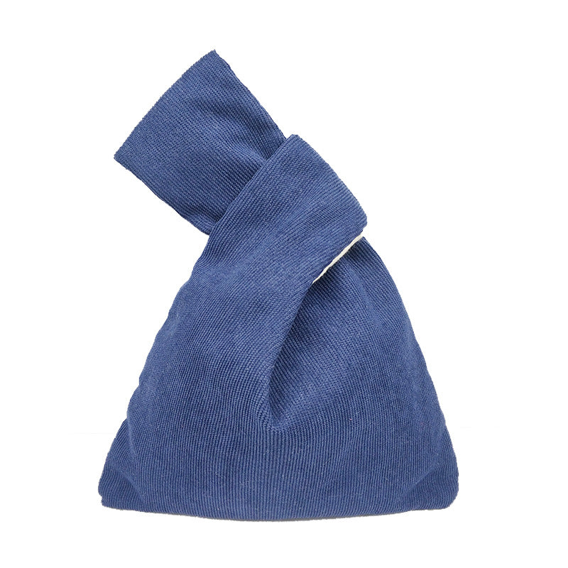 Tissu de style japonais Mini Corduroy Wrist Bag