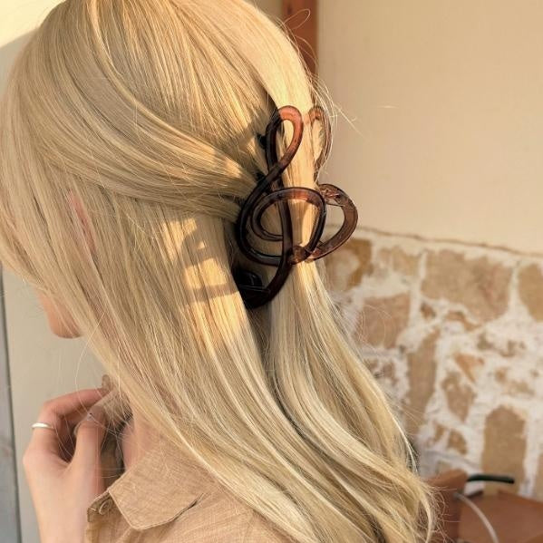 Clip de cheveux Treble Clef créatif pour les femmes