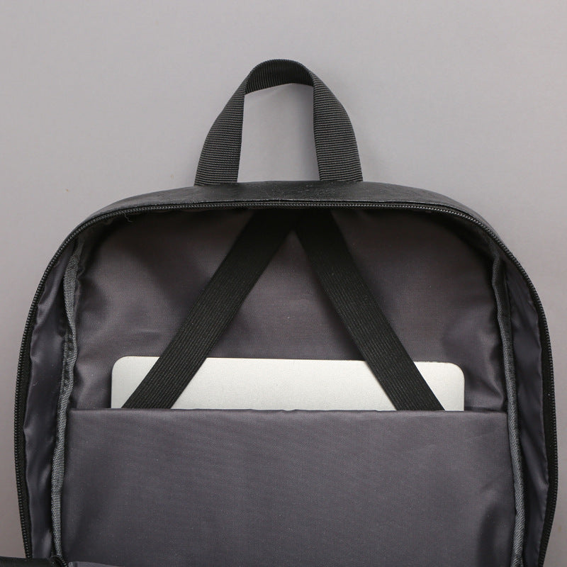 Sac à dos Casual Homme Grande Capacité Noir