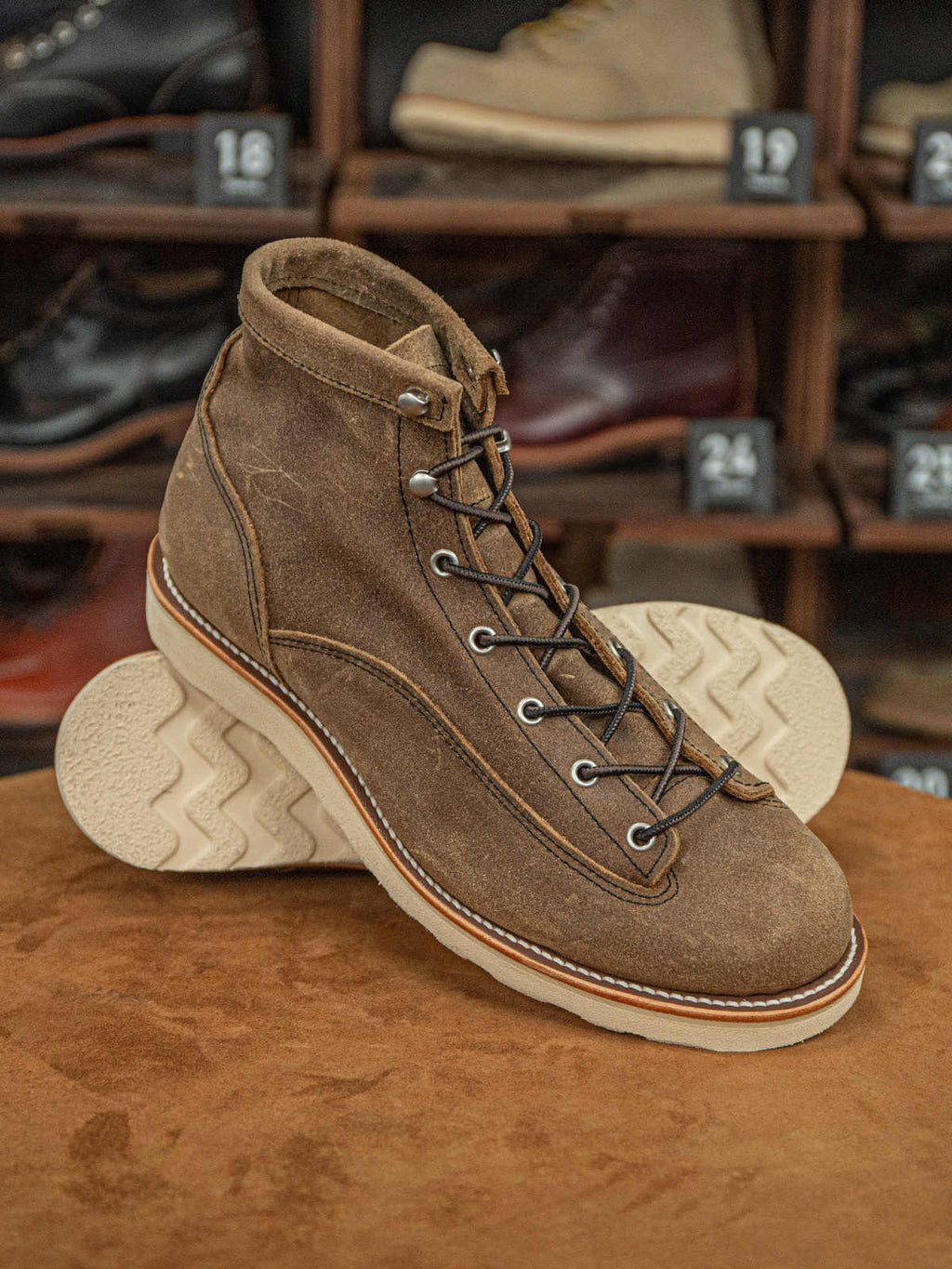 Bottes de travail haut de gamme pour hommes Suede