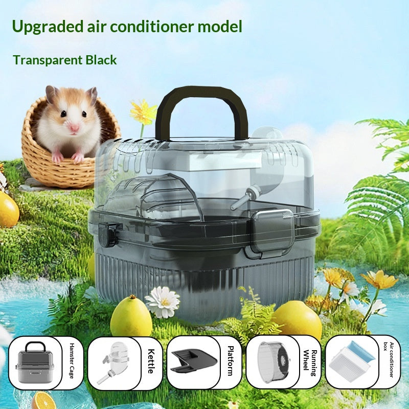 Cage de voyage portable hamster extérieur