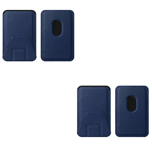 Support de carte de téléphone mobile Support de carte pliante Support de carte Sticker de carte multifonctions magnétiques
