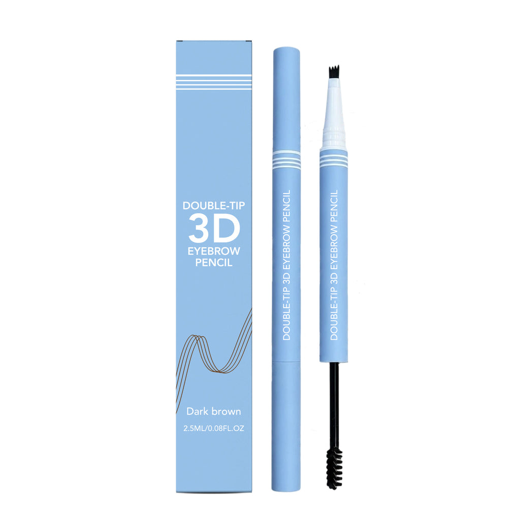 Crayon à sourcils 3D double tête