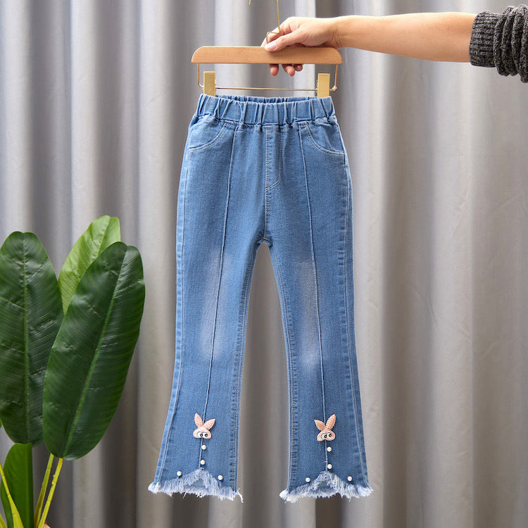 Pantalons à jambes larges pour enfants Conférencier occasionnel
