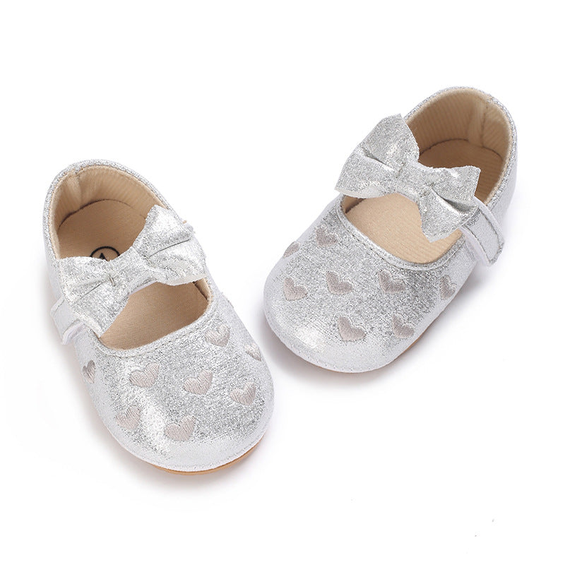Fille Soft Rubber Semelle Princesse Bébé Bébé Bébé Chaussures