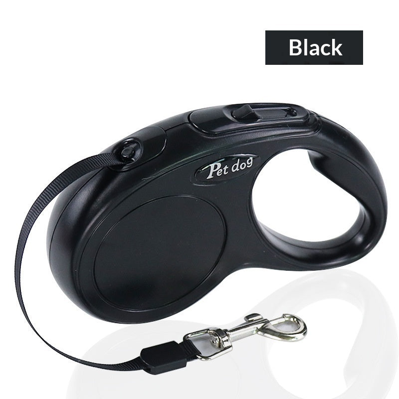 Pet Supplies New-Style Automatic Retractable Anti-Pull Dog Leash with Elastic Traction Rop