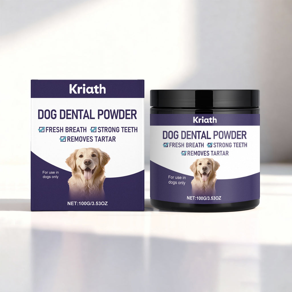 Poudre de dents pour chiens