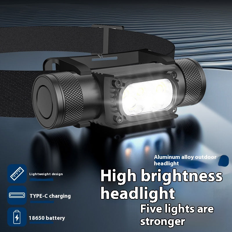 Alliage d'aluminium Lumière forte Long Endurance LED Tête de lumière montée